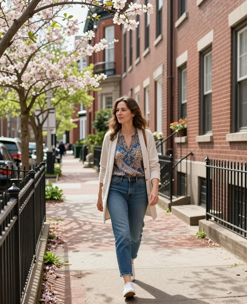 25 Travel-Ready Outfits for Boston in May (Pack Light, Look Fabulous!) 106 what to wear in Boston in May 25 Travel-Ready Outfits for Boston in May (Pack Light, Look Fabulous!) - 16. Charming Cardigans for Layering 1