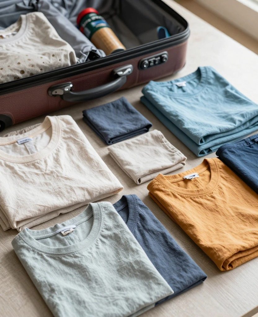 25 Travel-Ready Outfits for Boston in May (Pack Light, Look Fabulous!) 135 what to wear in Boston in May 25 Travel-Ready Outfits for Boston in May (Pack Light, Look Fabulous!) - 20. Travel-Friendly Fabrics 1