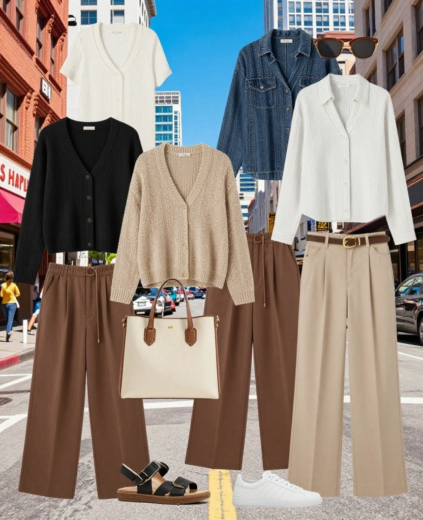 10 Must-Have San Francisco Outfits for June That'll Make You the Envy of Every Tourist! 68 What to wear in San Francisco in June 10 Must-Have San Francisco Outfits for June That'll Make You the Envy of Every Tourist! - 10. The Essential Travel Capsule 1