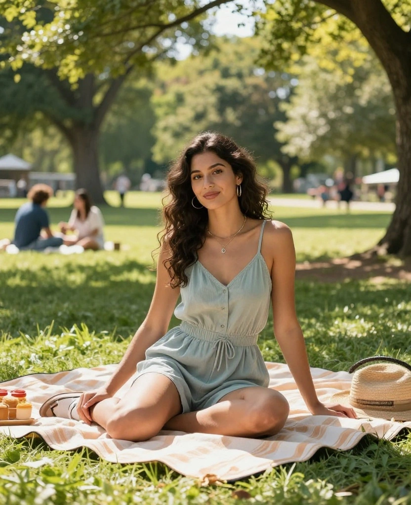 14 Cool and Breathable Outfits for Surviving Orlando's June Heat! 41 What to wear in Orlando in June 14 Cool and Breathable Outfits for Surviving Orlando's June Heat! - 7. Casual Jumpsuit 1