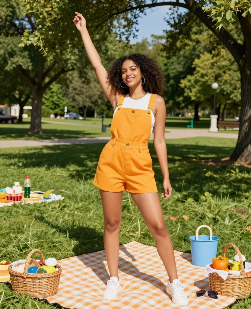 14 Cool and Breathable Outfits for Surviving Orlando's June Heat! 48 What to wear in Orlando in June 14 Cool and Breathable Outfits for Surviving Orlando's June Heat! - 8. Playful Short Set 1