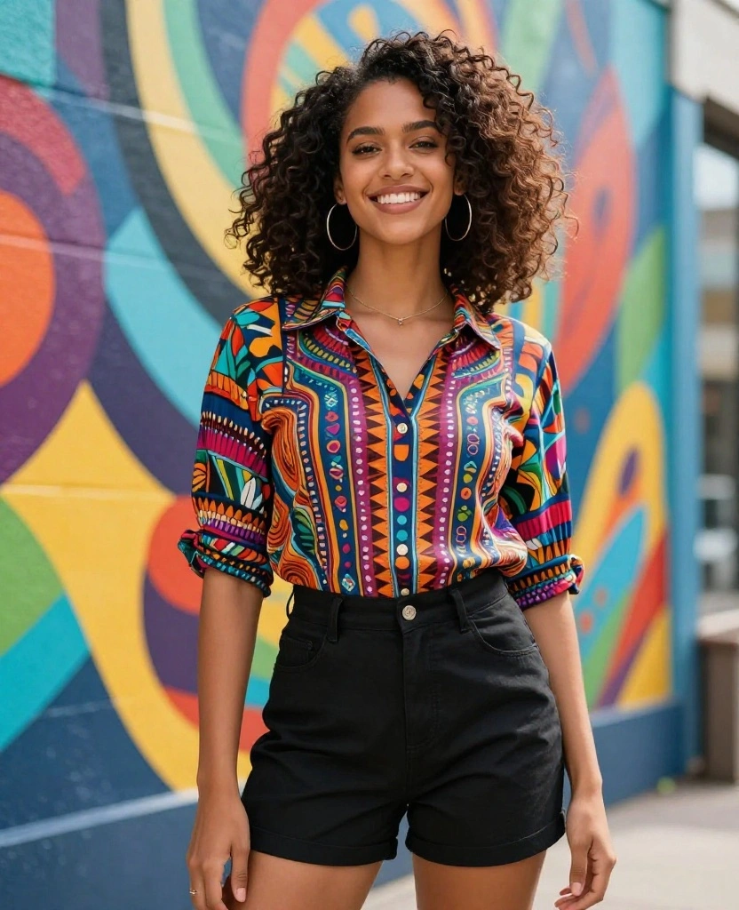 15 Chic and Casual Looks for Portland in June (Don’t Miss #12!) 110 what to wear in Portland in June 15 Chic and Casual Looks for Portland in June (Don’t Miss #12!) - 14. Fun Prints and Patterns 1