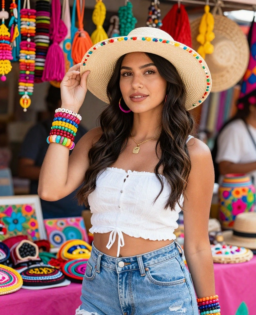 15 Effortless Vacation Attire for Your June Trip to Mexico (You’ll Want #3!) 88 What to wear in Mexico in June 15 Effortless Vacation Attire for Your June Trip to Mexico (You’ll Want #3!) - 13. Fun Accessories 1