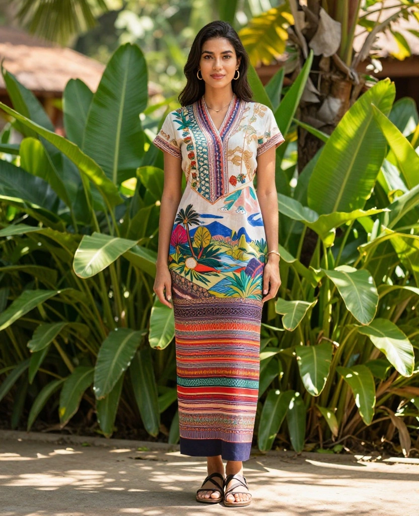 15 Stylish Outfits You Must Pack for Thailand in June (You Won't Believe #7!) 103 what to wear in Thailand in June 15 Stylish Outfits You Must Pack for Thailand in June (You Won't Believe #7!) - 15. Beautifully Designed Tunics: Perfect for Layering 1