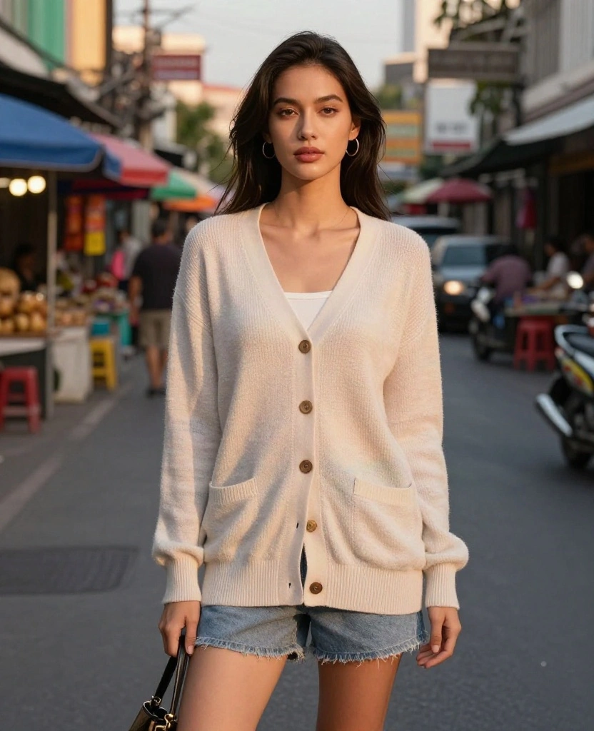 15 Stylish Outfits You Must Pack for Thailand in June (You Won't Believe #7!) 36 what to wear in Thailand in June 15 Stylish Outfits You Must Pack for Thailand in June (You Won't Believe #7!) - 6. Lightweight Cardigans: Perfect for Layering 1