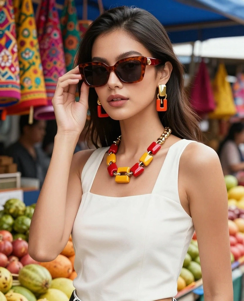 15 Stylish Outfits You Must Pack for Thailand in June (You Won't Believe #7!) 43 what to wear in Thailand in June 15 Stylish Outfits You Must Pack for Thailand in June (You Won't Believe #7!) - 7. Statement Accessories: Elevate Your Look 1