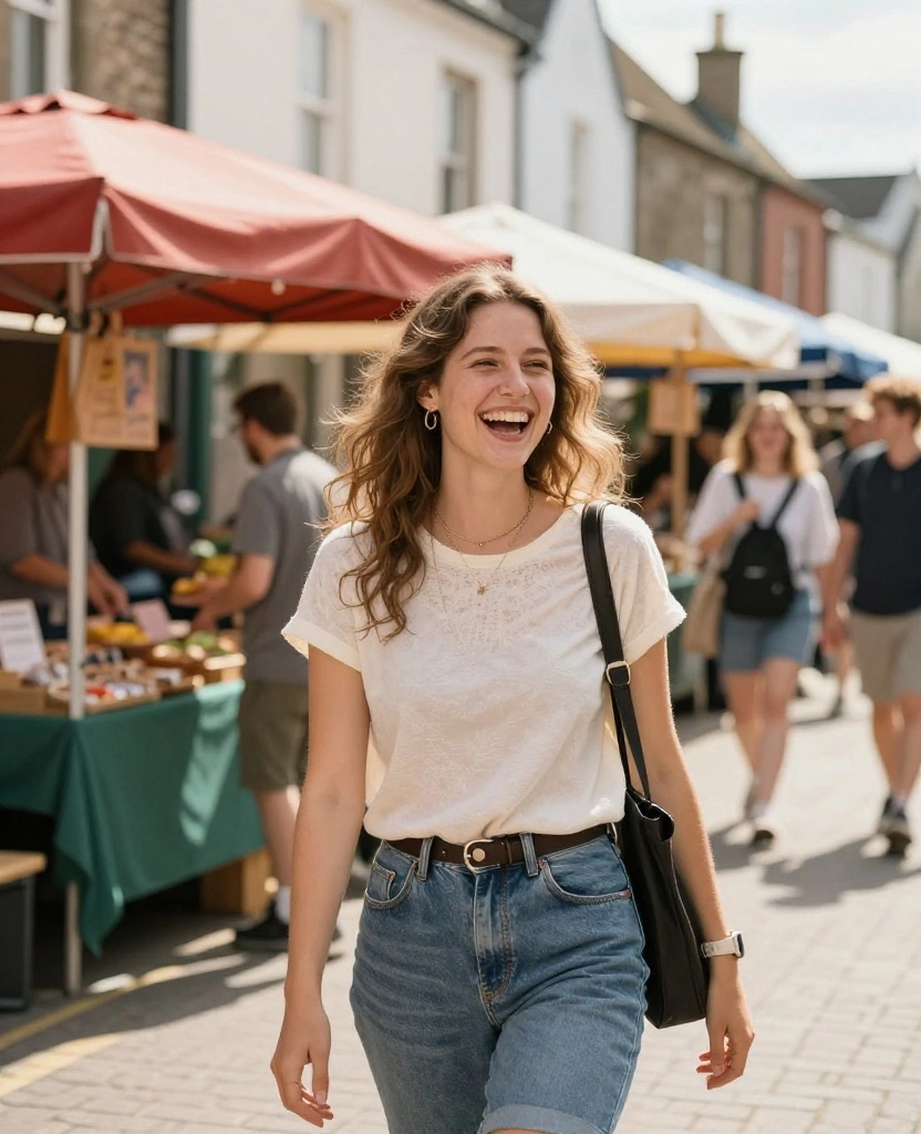 18 Casual Outfit Ideas for Scotland in June That Are Stylish Enough for Any Occasion! 115 What to wear in Scotland in June 18 Casual Outfit Ideas for Scotland in June That Are Stylish Enough for Any Occasion! - 17. Easygoing Capri Pants with a Casual Top 1