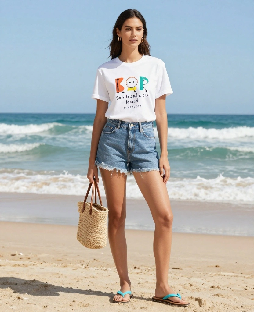 20 California June Outfits That'll Make You the Star of Every Beach Party! 80 What to wear in California in June 20 California June Outfits That'll Make You the Star of Every Beach Party! - 12. Effortlessly Cool Graphic Tees 1