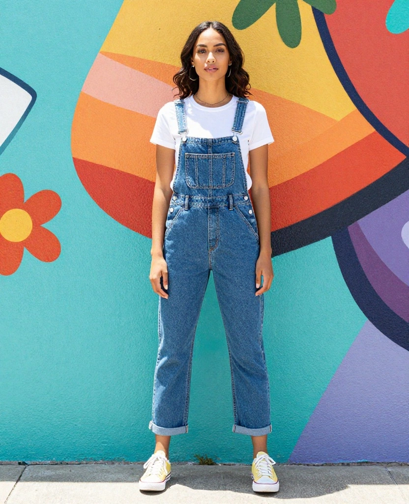 20 Travel-Friendly Outfits for a Perfect June in San Diego (Pack Like a Pro!) 66 what to wear in San Diego in June 20 Travel-Friendly Outfits for a Perfect June in San Diego (Pack Like a Pro!) - 10. Stylish Overalls 1