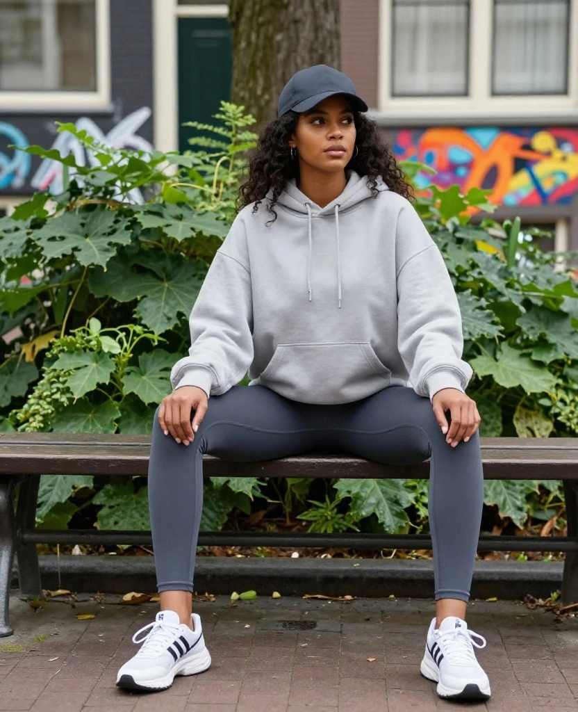 21 Instagram-Ready Outfits to Wear in Amsterdam This June (Get Ready for Double-Taps!) 57 What to wear in Amsterdam in June 21 Instagram-Ready Outfits to Wear in Amsterdam This June (Get Ready for Double-Taps!) - 9. Sporty Chic with Athleisure 1
