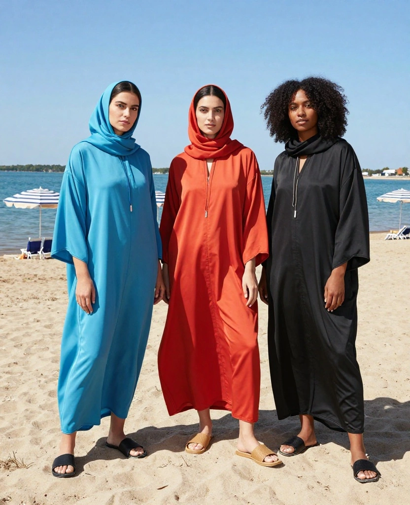 21 Must-Have Outfits for a Fun June in Chicago (You’ll Love #12!) 100 What to wear in Chicago in June 21 Must-Have Outfits for a Fun June in Chicago (You’ll Love #12!) - 14. Comfortable Slides and Kaftans for Beach Days 1