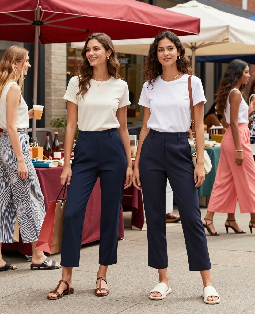 21 Must-Have Outfits for a Fun June in Chicago (You’ll Love #12!) 155 What to wear in Chicago in June 21 Must-Have Outfits for a Fun June in Chicago (You’ll Love #12!) - 20. Stylish Culottes for Versatile Looks 1