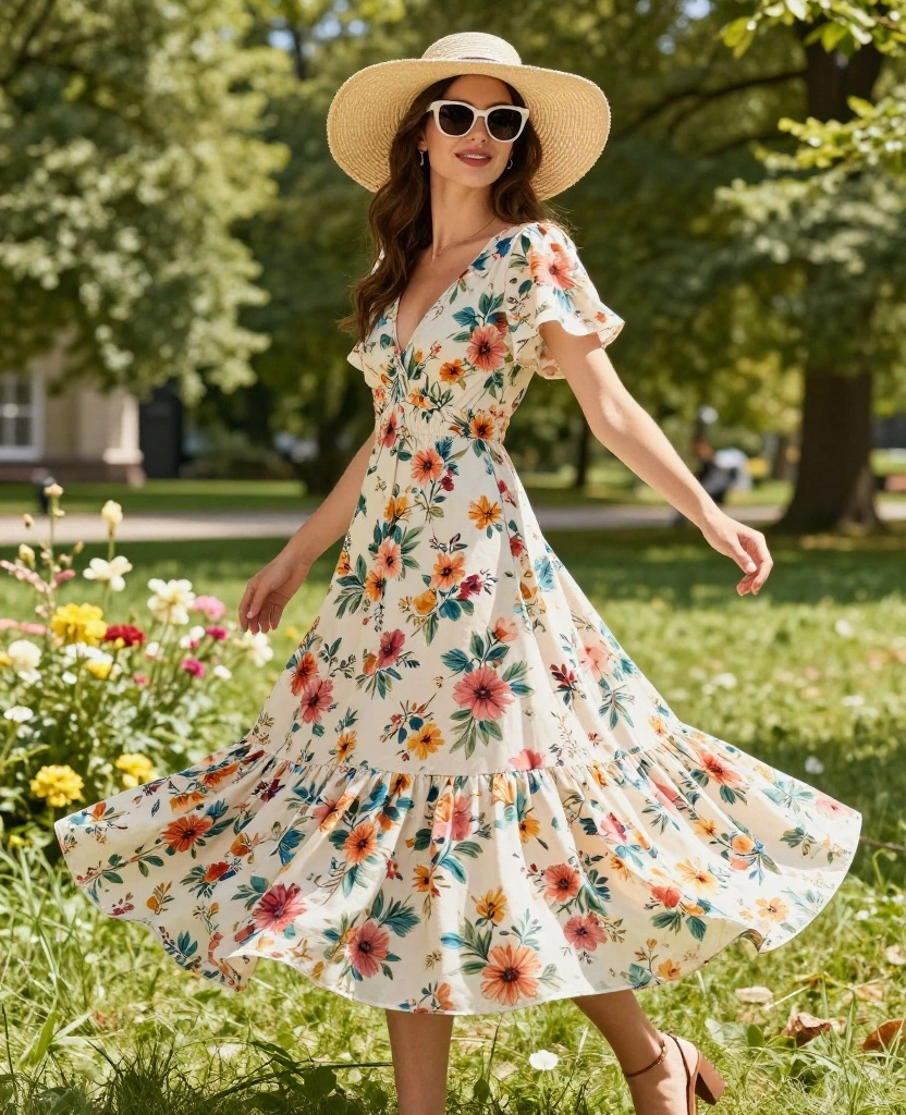 10 Must-Have Outfits for Berlin in August That Will Turn Heads! 45 What to Wear in Berlin in August 10 Must-Have Outfits for Berlin in August That Will Turn Heads! - 7. Light-weight Maxi Dresses 1