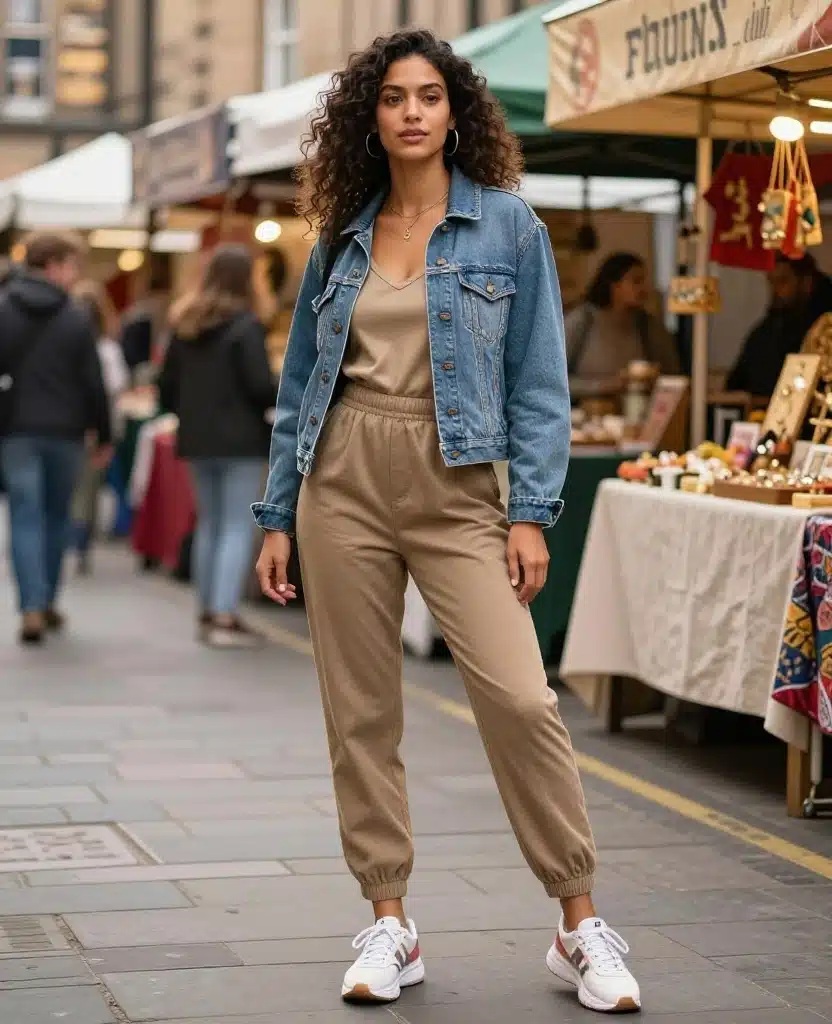 10 Stylish Scotland Outfits for August That Will Turn Heads! 27 What to Wear in Scotland in August 10 Stylish Scotland Outfits for August That Will Turn Heads! - 5. Casual Jumpsuit for Effortless Style 1