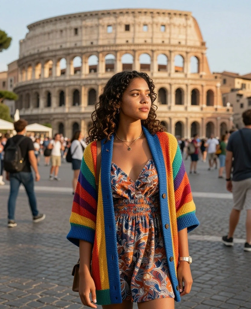 12 Perfect Clothing Choices for Rome in August (You Won't Believe #4!) 43 What to Wear in Rome in August 12 Perfect Clothing Choices for Rome in August (You Won't Believe #4!) - 7. Lightweight Cardigans: Perfect for Chill Evenings 1