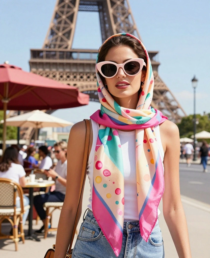 12 Stylish Summer Outfits to Rock in Paris This August (Even the Eiffel Tower Will Be Jealous!) 59 What to Wear in Paris in August 12 Stylish Summer Outfits to Rock in Paris This August (Even the Eiffel Tower Will Be Jealous!) - 9. Playful Accessories to Elevate Your Look 1