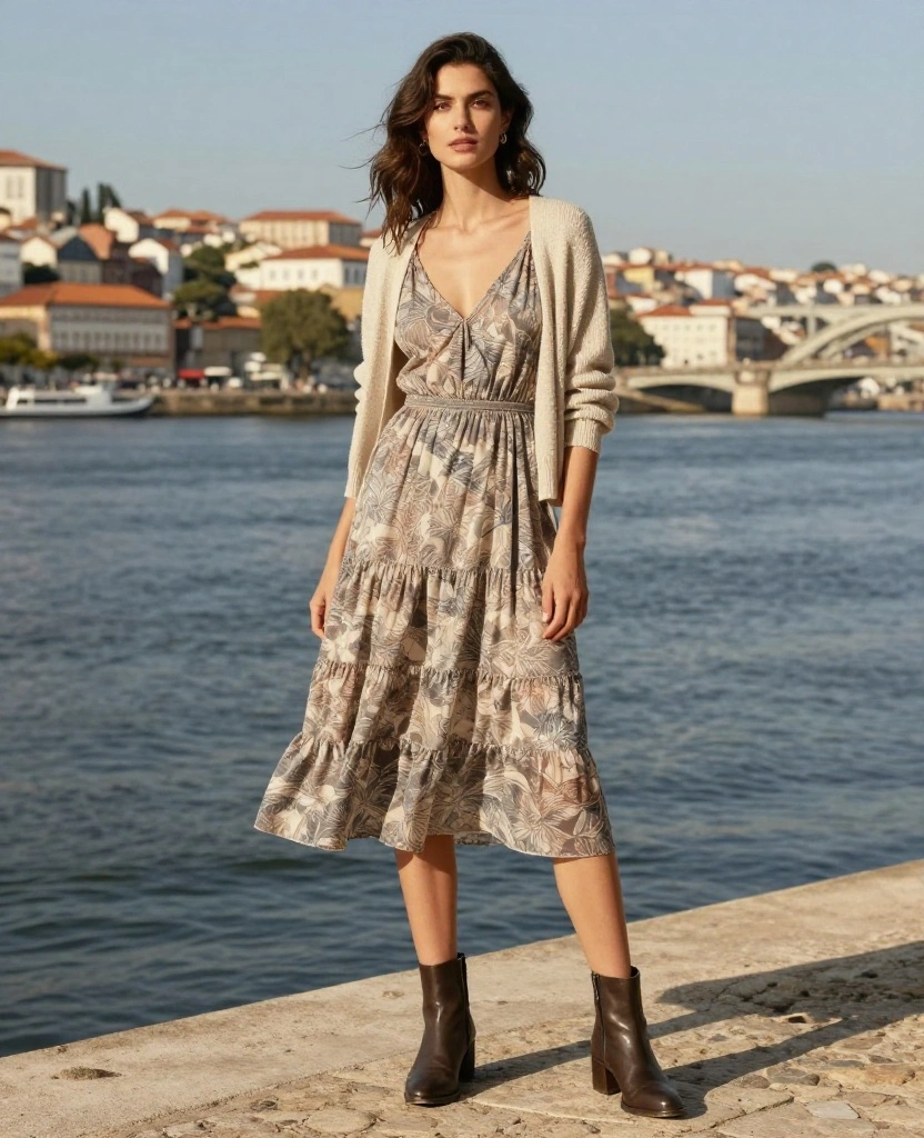 15 Effortless Summer Looks for Exploring Lisbon in August (Say Goodbye to Outfit Stress!) 32 What to Wear in Lisbon in August 15 Effortless Summer Looks for Exploring Lisbon in August (Say Goodbye to Outfit Stress!) - 10. Layered Summer Dresses 1