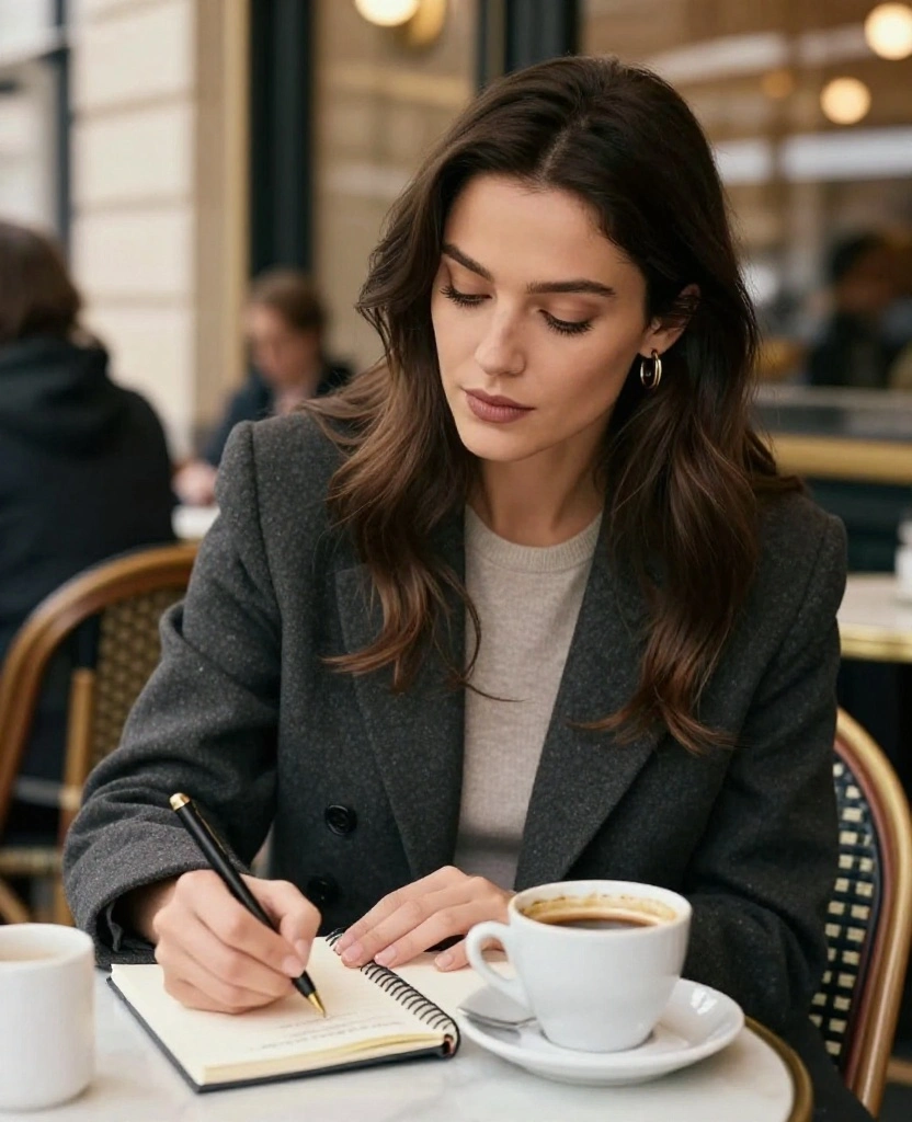 15 Essential Items to Pack for Paris in September (Trust Us, #5 is a Game-Changer!) 97 What to Wear in Paris in September 15 Essential Items to Pack for Paris in September (Trust Us, #5 is a Game-Changer!) - 15. A Notebook and Pen 1