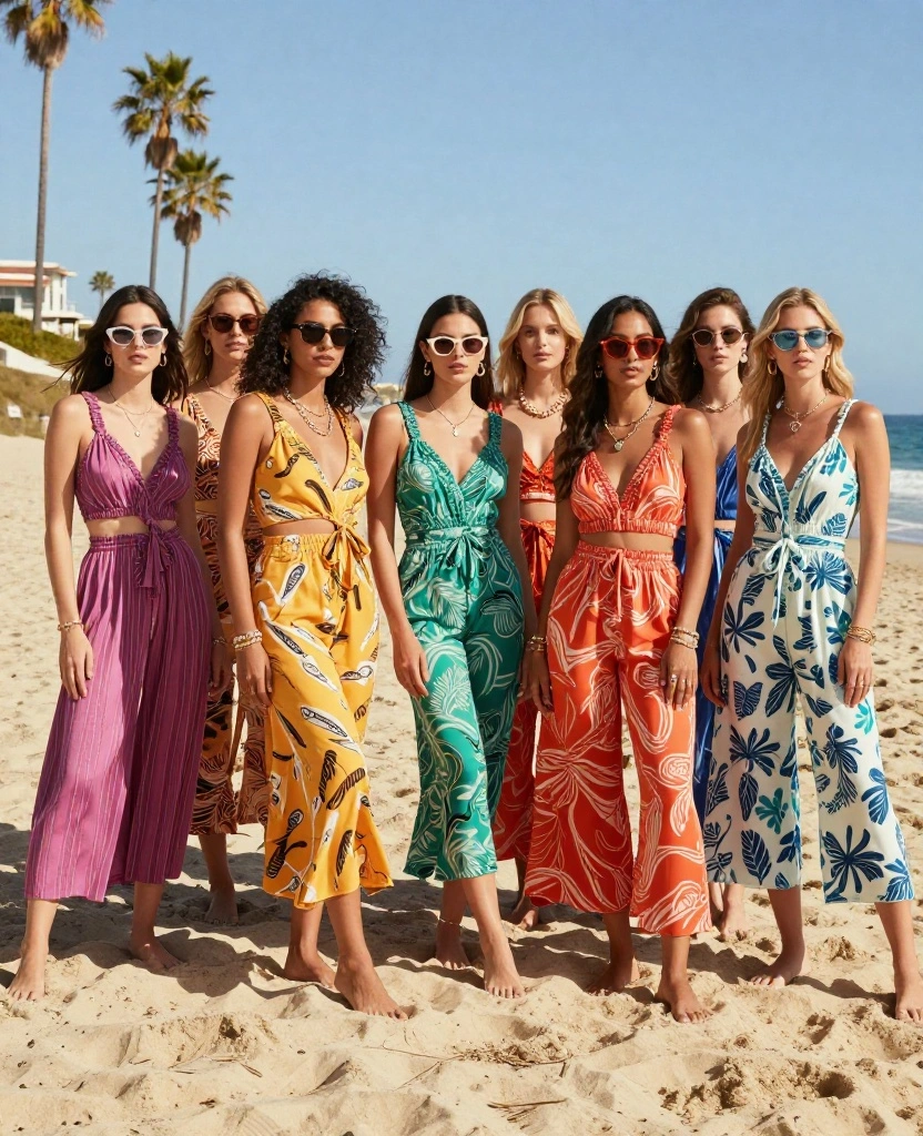 15 Must-Have Outfits for San Diego in August That'll Make You the Star of the Beach! 83 What to Wear in San Diego in August 15 Must-Have Outfits for San Diego in August That'll Make You the Star of the Beach! - 13. Patterned Two-Piece Sets 1