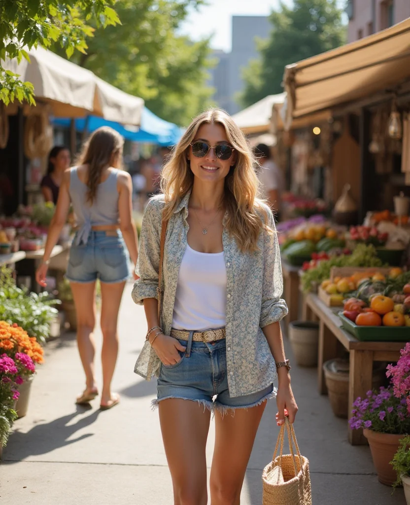 15 Must-Have Summer Outfits for Orlando in August (Check Out #8!) 80 What to Wear in Orlando in August 15 Must-Have Summer Outfits for Orlando in August (Check Out #8!) - 12. Casual Button-Down Shirts 1