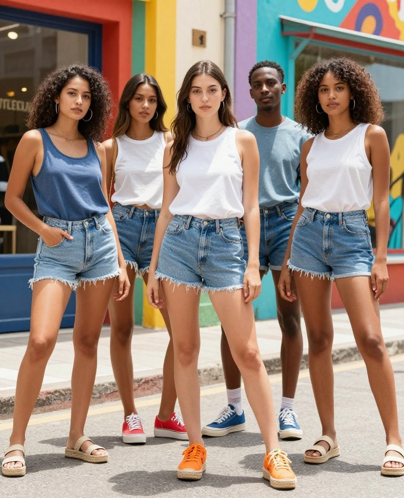 15 Must-Have Summer Outfits for Orlando in August (Check Out #8!) 15 What to Wear in Orlando in August 15 Must-Have Summer Outfits for Orlando in August (Check Out #8!) - 3. Classic Denim Shorts 1