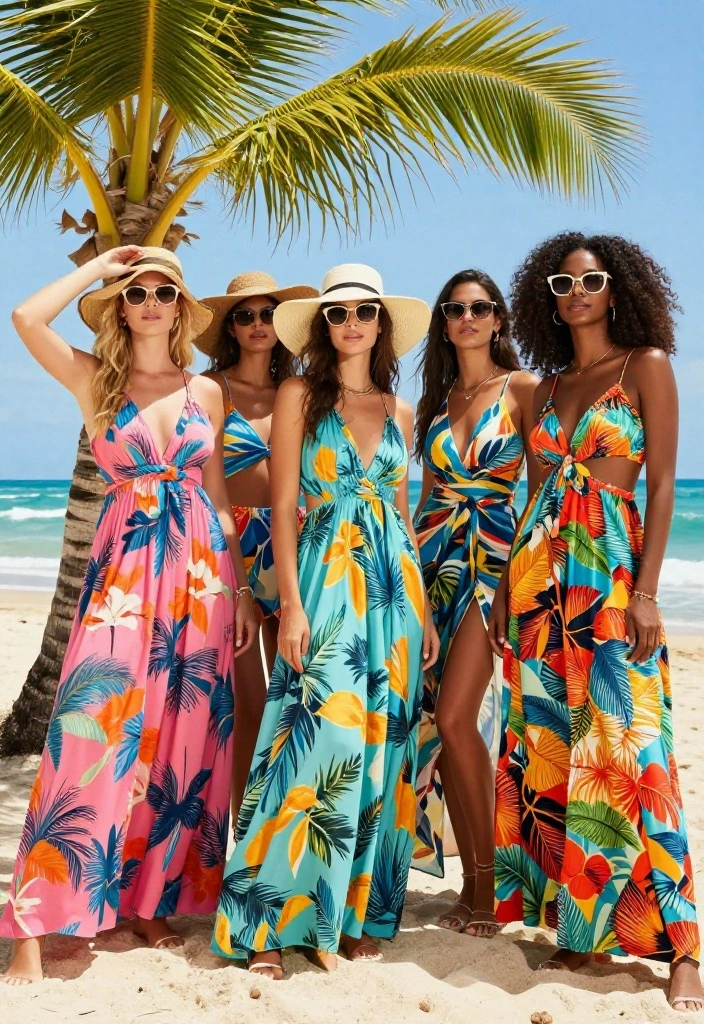 15 Stunning Hawaii Outfits for August That Will Make You the Envy of Every Beachgoer! 1 What to Wear in Hawaii in August 15 Stunning Hawaii Outfits for August That Will Make You the Envy of Every Beachgoer! - 1. Tropical Print Maxi Dress 1
