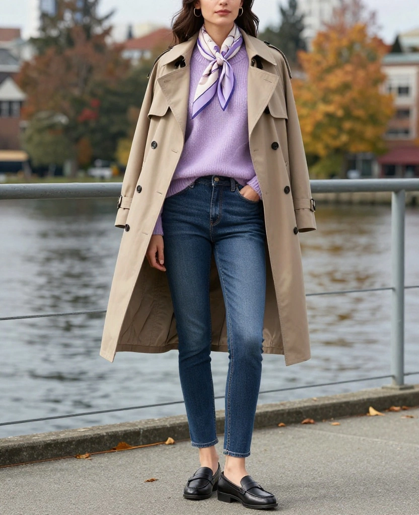 15 Trendy September Outfits for Seattle That'll Make You the Style Star of the City! 22 What to Wear in Seattle in September 15 Trendy September Outfits for Seattle That'll Make You the Style Star of the City! - 4. Soft Layers with a Touch of Luxury 1