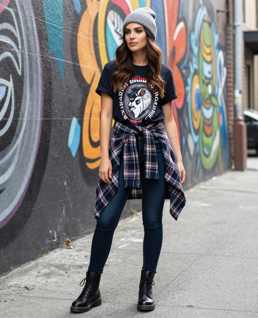 15 Trendy September Outfits for Seattle That'll Make You the Style Star of the City! 59 What to Wear in Seattle in September 15 Trendy September Outfits for Seattle That'll Make You the Style Star of the City! - 9. Street Style with a Twist 1
