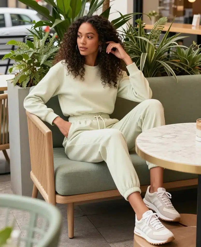 16 Casual Yet Chic Outfits for London in August (You’ll Be Surprised by #10!) 36 What to wear in London in August 16 Casual Yet Chic Outfits for London in August (You’ll Be Surprised by #10!) - 6. Comfortable Lounge Set 1