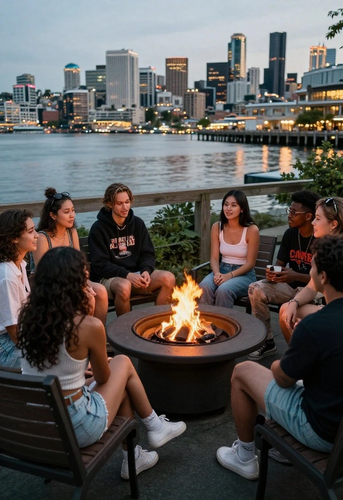 16 Effortless Seattle Casual Outfits for August That Will Turn Heads! 42 What to Wear in Seattle in August 16 Effortless Seattle Casual Outfits for August That Will Turn Heads! - 10. Cool Graphic Hoodies 1