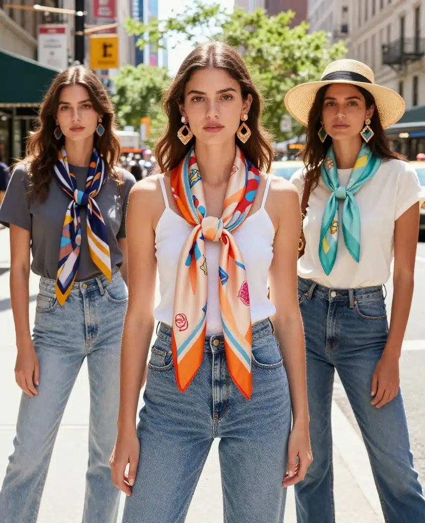 18 Chic Summer Outfits for NYC in August That Will Keep You Cool! 124 What to Wear in New York City in August 18 Chic Summer Outfits for NYC in August That Will Keep You Cool! - 18. Light Accessories 1