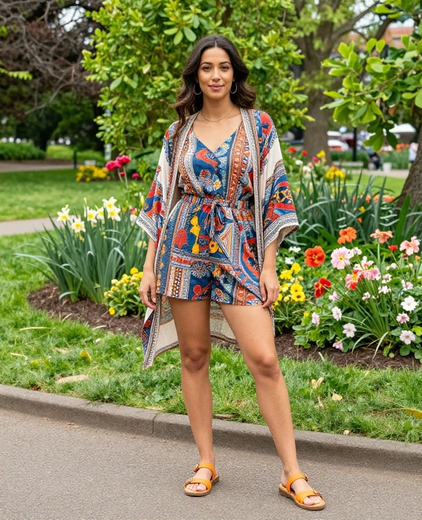 Traveling to Portland in August? 11 Outfit Ideas to Keep You Cool and Stylish! 22 What to Wear in Portland in August Traveling to Portland in August? 11 Outfit Ideas to Keep You Cool and Stylish! - 4. Trendy Rompers for a Fun Outfit 1