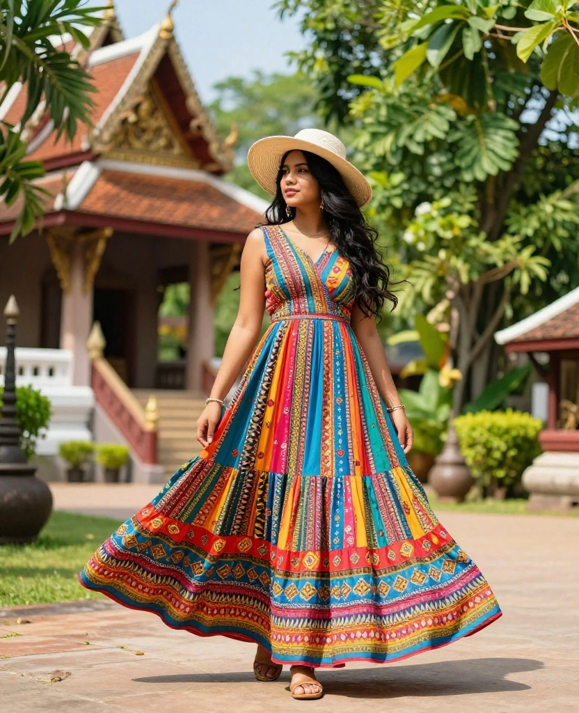 What to Wear in Thailand This August: Your Ultimate Style Guide! 1 What to Wear in Thailand in August What to Wear in Thailand This August: Your Ultimate Style Guide! - 1. Breezy Maxi Dresses: The Ultimate Travel Companion 1