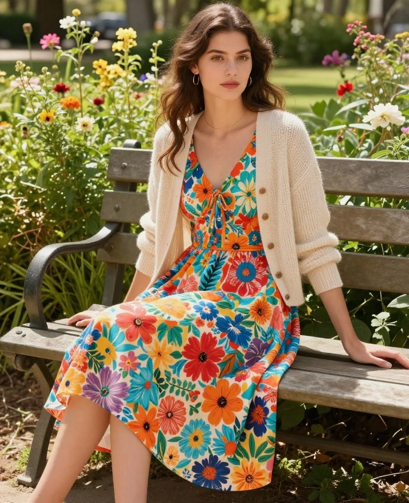 11 California Winter Clothes You Need This December (You Won't Believe #7!) 73 What to Wear in Boston in December 11 California Winter Clothes You Need This December (You Won't Believe #7!) - 11. Fun Printed Dresses 1