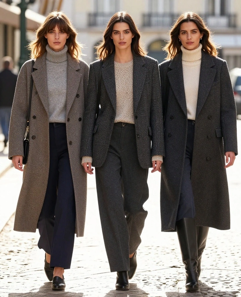 11 Fashion Tips for Stunning Autumn Outfits in Lisbon This October! 28 What to Wear in Lisbon in October 11 Fashion Tips for Stunning Autumn Outfits in Lisbon This October! - 6. Tailored Outerwear 1