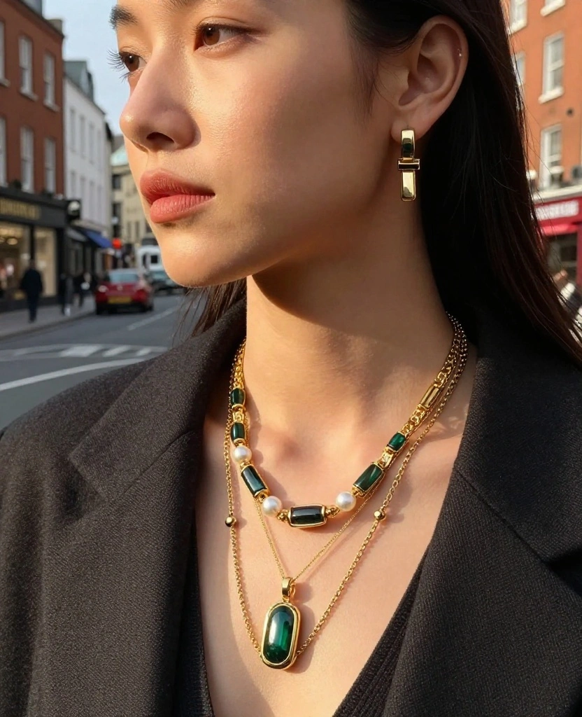 11 Stylish Layers for Your Dublin Adventure in October (Tip #3 Is a Game Changer!) 64 What to Wear in Dublin in October 11 Stylish Layers for Your Dublin Adventure in October (Tip #3 Is a Game Changer!) - 10. Statement Jewelry 1