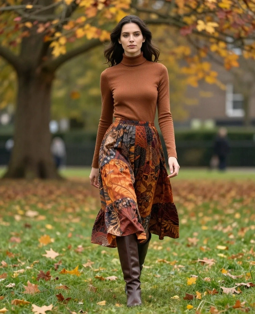11 Stylish Layers for Your Dublin Adventure in October (Tip #3 Is a Game Changer!) 18 What to Wear in Dublin in October 11 Stylish Layers for Your Dublin Adventure in October (Tip #3 Is a Game Changer!) - 4. Layered Dresses 1
