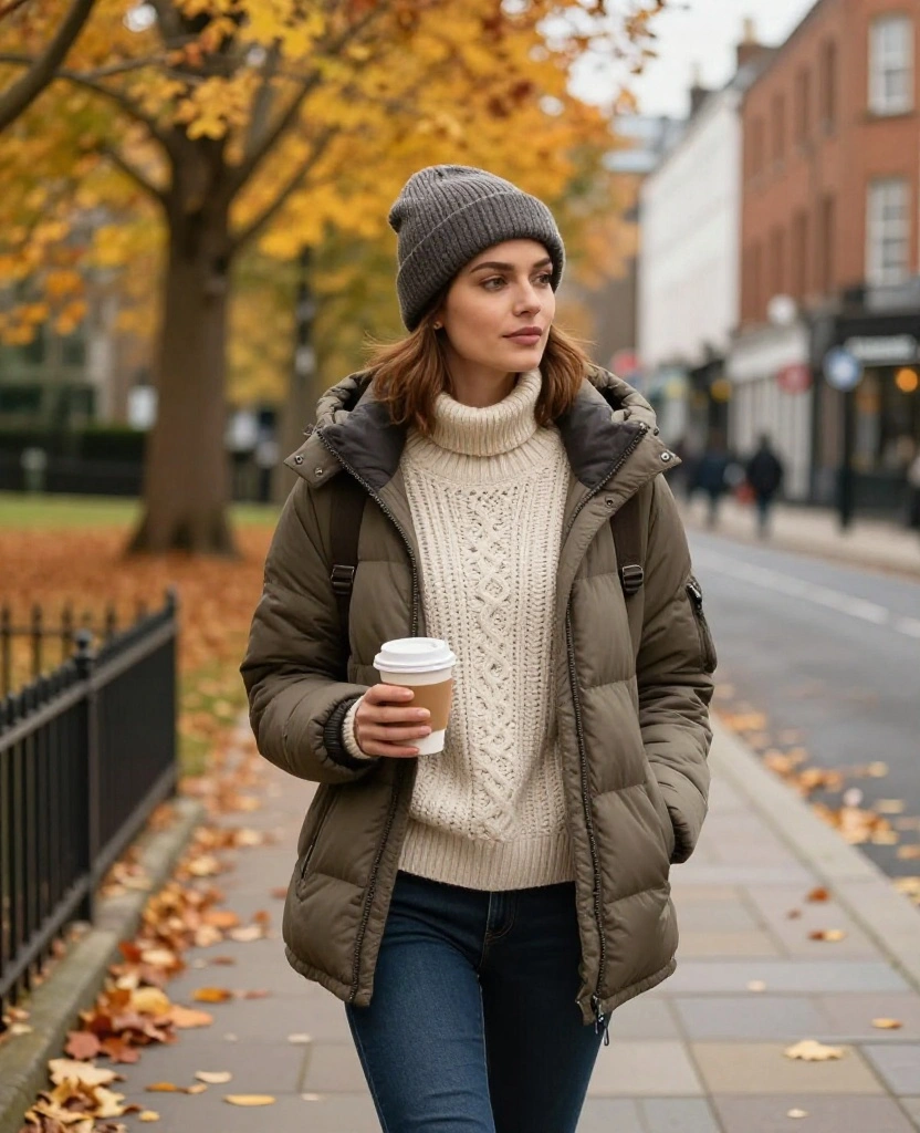 11 Stylish Layers for Your Dublin Adventure in October (Tip #3 Is a Game Changer!) 34 What to Wear in Dublin in October 11 Stylish Layers for Your Dublin Adventure in October (Tip #3 Is a Game Changer!) - 6. Layered Outerwear 1