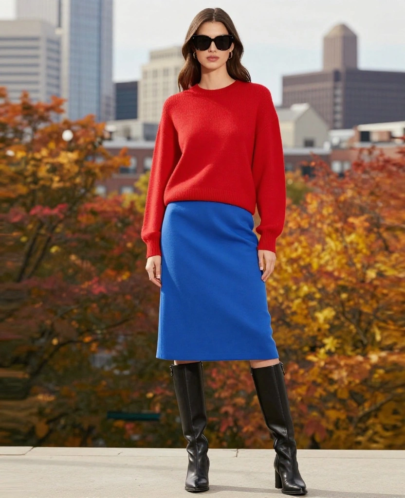 12 Chic Boston Outfit Ideas for November (Try #8 for a Bold Look!) 52 What to Wear in Boston in November 12 Chic Boston Outfit Ideas for November (Try #8 for a Bold Look!) - 8. Bold Color-blocked Ensemble 1
