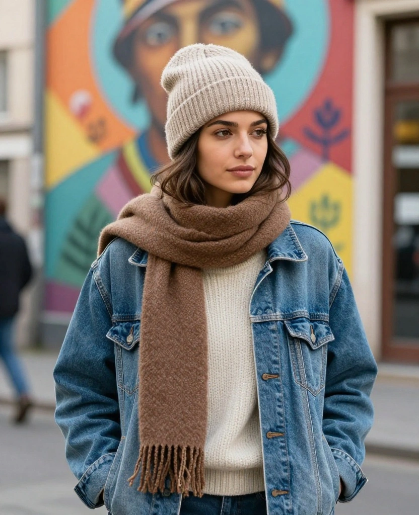 12 Chic Layering Ideas for Berlin in November (Perfect for Every Explorer!) 52 What to Wear in Berlin in November 12 Chic Layering Ideas for Berlin in November (Perfect for Every Explorer!) - 8. The Cool Beanie Combo 1