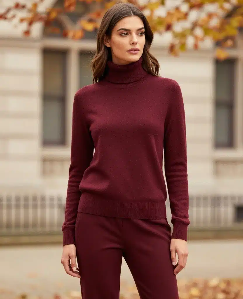 12 Chic Looks That Will Make You Stand Out in Liverpool This October (Don't Miss #5!) 66 what to wear in Liverpool in October 12 Chic Looks That Will Make You Stand Out in Liverpool This October (Don't Miss #5!) - 10. Monochromatic Magic 1