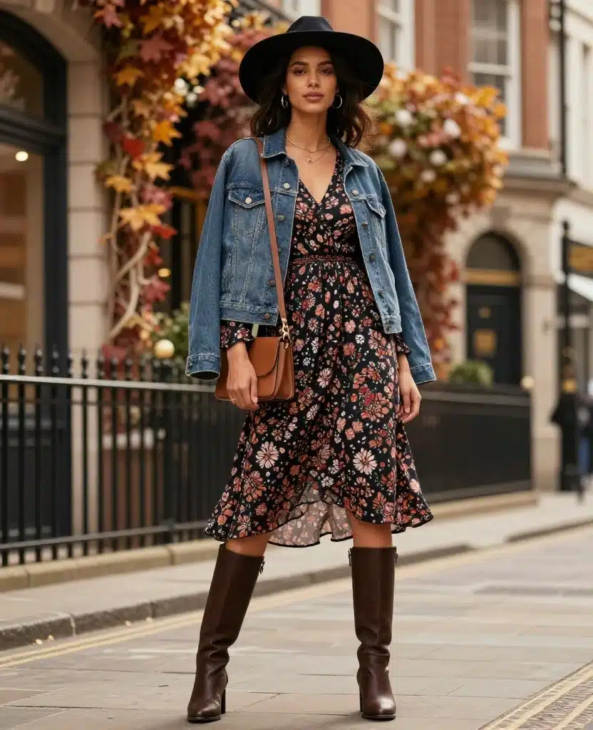 12 Chic Looks That Will Make You Stand Out in Liverpool This October (Don't Miss #5!) 8 what to wear in Liverpool in October 12 Chic Looks That Will Make You Stand Out in Liverpool This October (Don't Miss #5!) - 2. Chic Layered Dresses 1