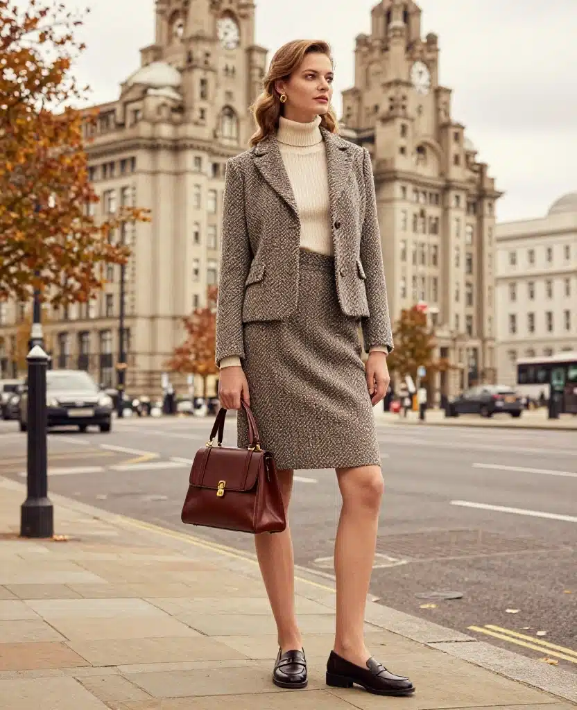 12 Chic Looks That Will Make You Stand Out in Liverpool This October (Don't Miss #5!) 22 what to wear in Liverpool in October 12 Chic Looks That Will Make You Stand Out in Liverpool This October (Don't Miss #5!) - 4. Vintage-Inspired Looks 1