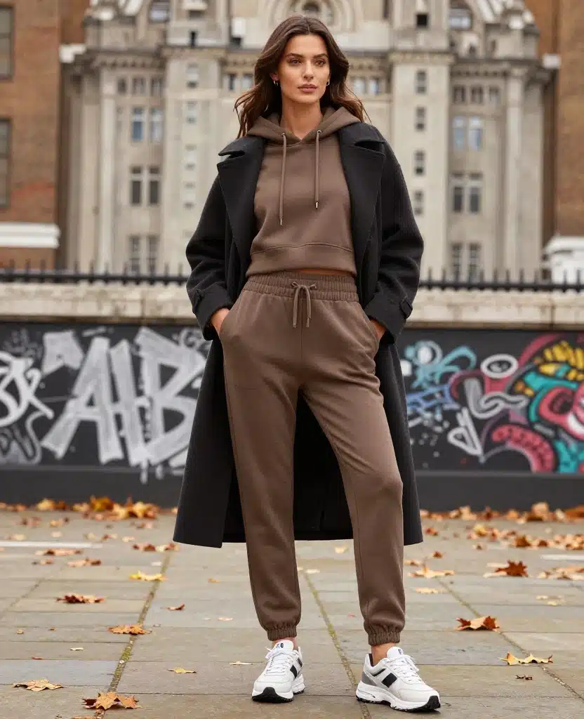 12 Chic Looks That Will Make You Stand Out in Liverpool This October (Don't Miss #5!) 29 what to wear in Liverpool in October 12 Chic Looks That Will Make You Stand Out in Liverpool This October (Don't Miss #5!) - 5. The Luxe Athleisure Set 1