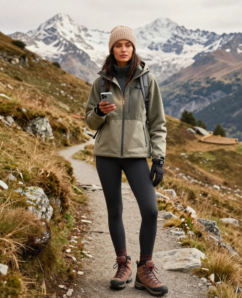 12 Cozy Looks for Switzerland in November That Will Keep You Warm and Chic! 22 What to Wear in Switzerland in November 12 Cozy Looks for Switzerland in November That Will Keep You Warm and Chic! - 4. Stylish Hiking Attire 1