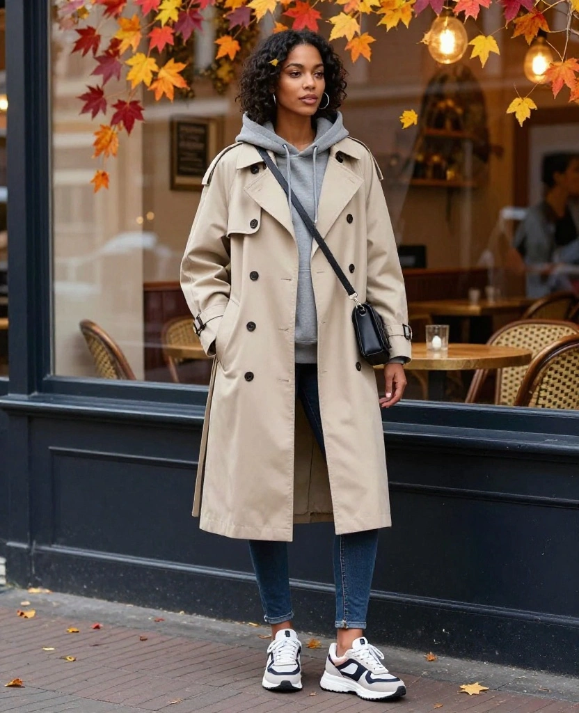 12 Cozy and Chic Outfits Perfect for Amsterdam in November (Trust Us, #4 Is a Game Changer!) 22 What to Wear in Amsterdam in November 12 Cozy and Chic Outfits Perfect for Amsterdam in November (Trust Us, #4 Is a Game Changer!) - 4. The Layered Hoodie Ensemble – A Game Changer! 1