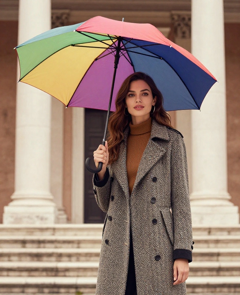 12 Essential Pieces to Pack for Rome in December (Don't Leave Home Without #6!) 52 what to wear in Rome in December 12 Essential Pieces to Pack for Rome in December (Don't Leave Home Without #6!) - 8. Travel-friendly Umbrella 1