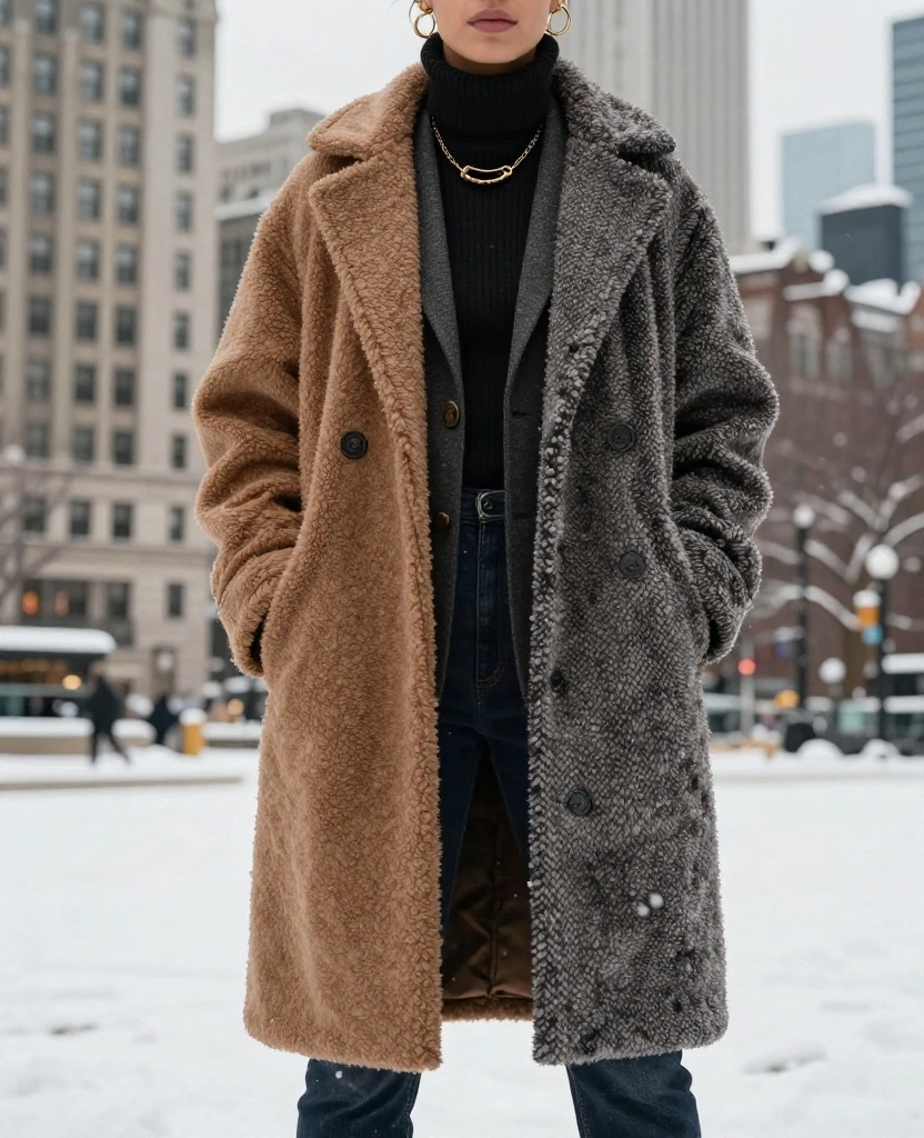 12 Layering Tricks for Staying Cozy in Chicago This December (Tip #4 Is a Game Changer!) 66 What to Wear in Chicago in December 12 Layering Tricks for Staying Cozy in Chicago This December (Tip #4 Is a Game Changer!) - 10. Layering Personal Style 1