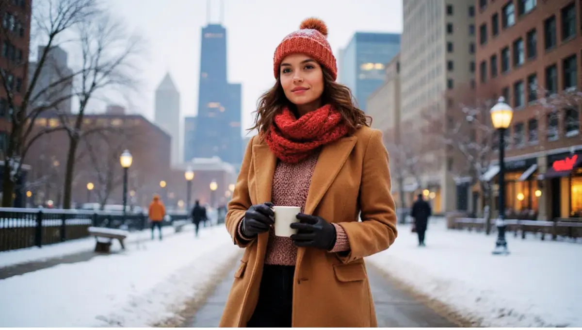 12 Layering Tricks for Staying Cozy in Chicago This December
