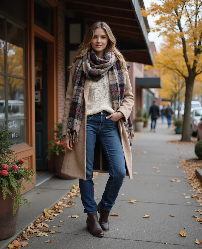 12 Portland Fashion Trends to Rock This November 22 What to Wear in Portland in November 12 Portland Fashion Trends to Rock This November - 4. The Statement Scarf 1